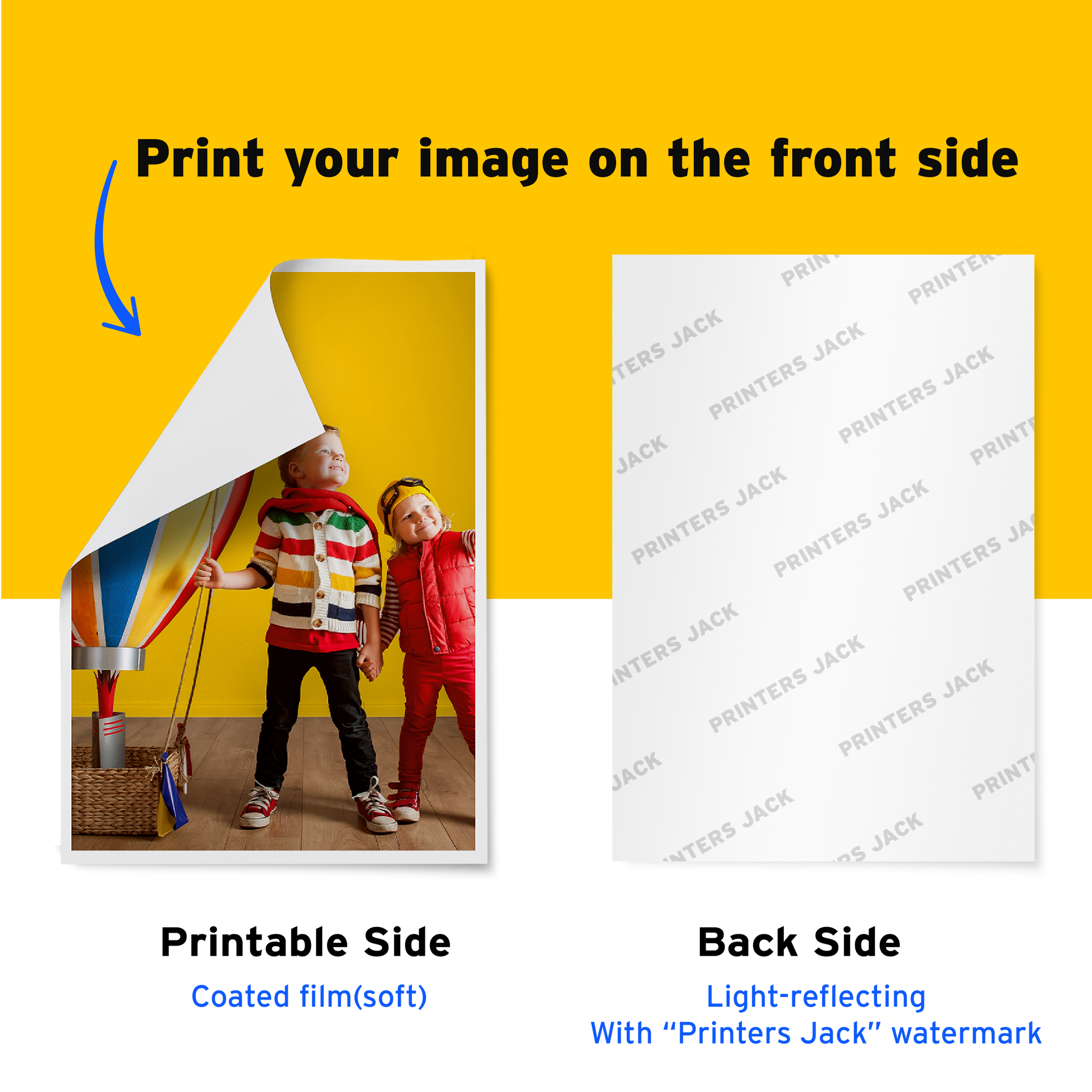 White Inkjet Waterslide Paper A4 (8.3" x 11.7") - printers-jack