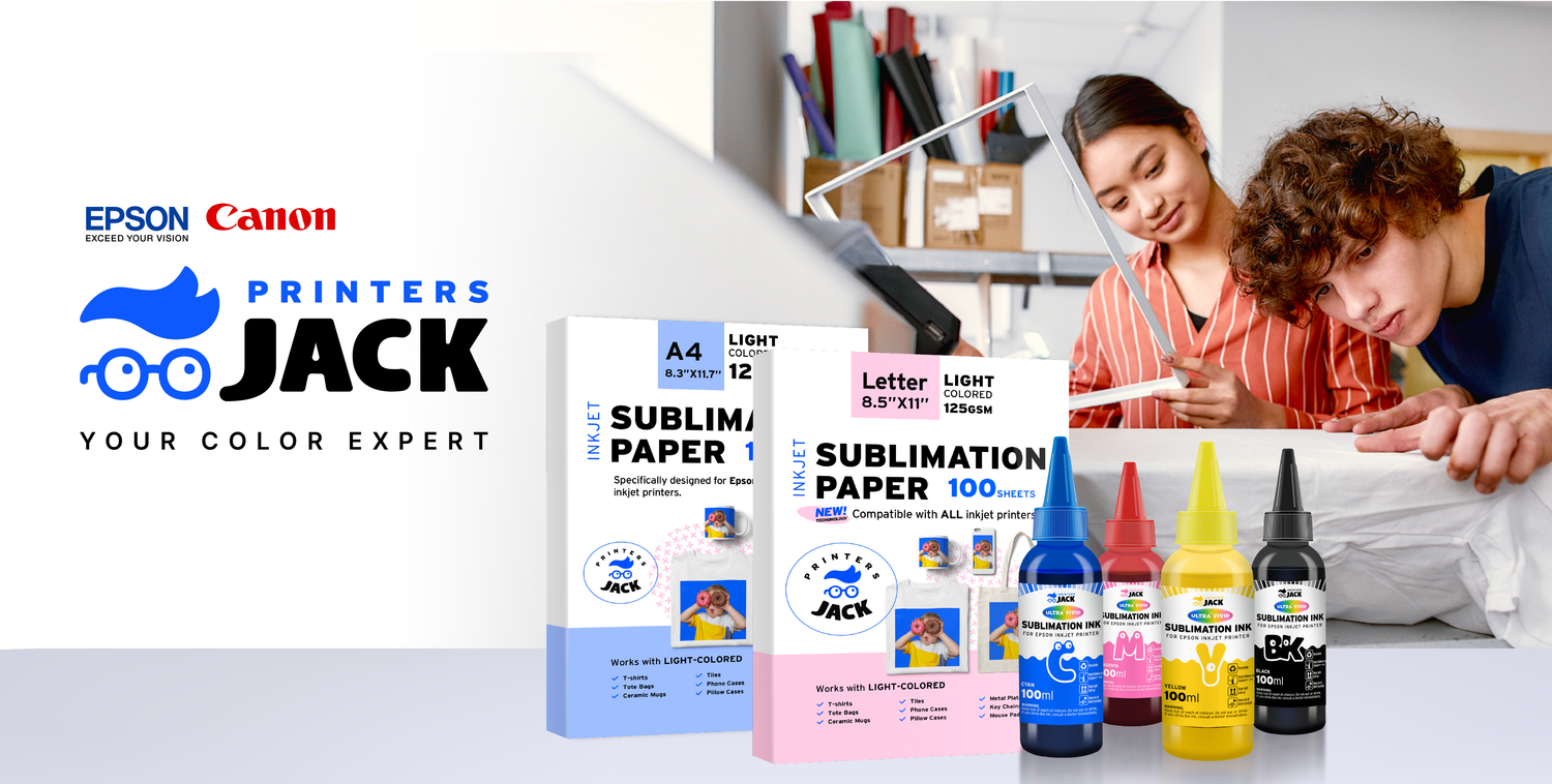 Sublimation Ink with Printers Jack