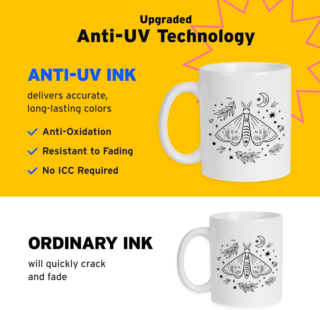 Sublimation Ink for Epson Inkjet Printers - Black