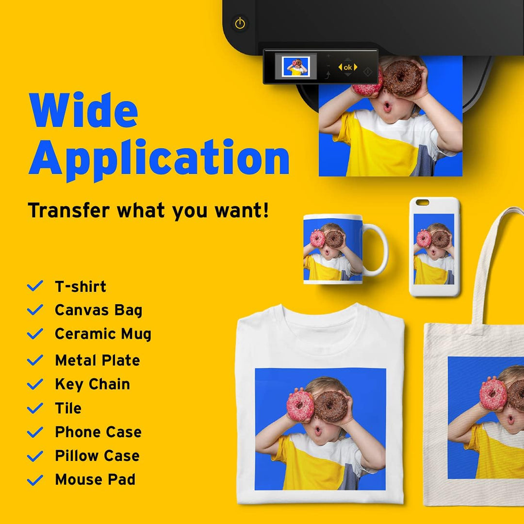 Sublimation Paper for Inkjet Printers - Light Color
