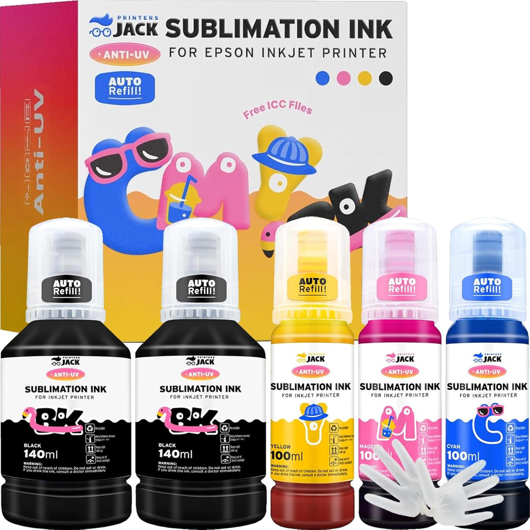 Sublimation Ink Auto Refill for Supertank Printers