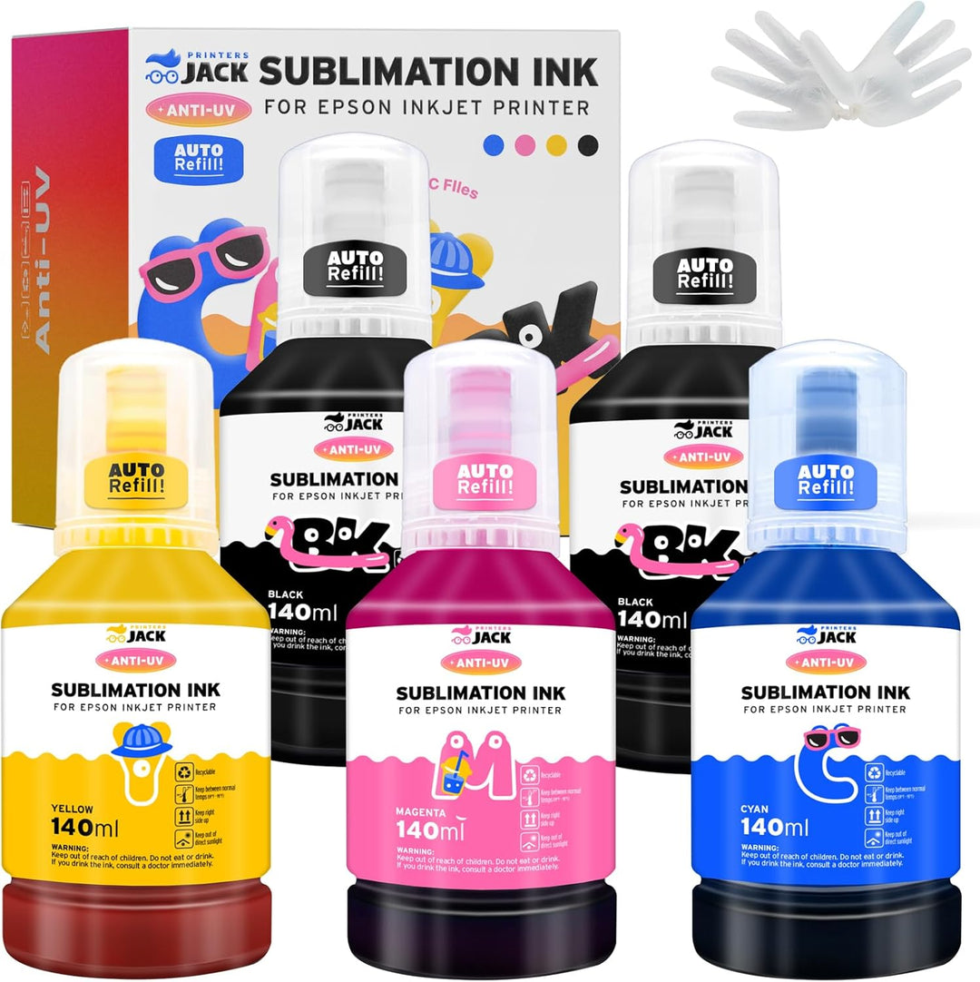 Sublimation Ink Auto Refill for Supertank Printers