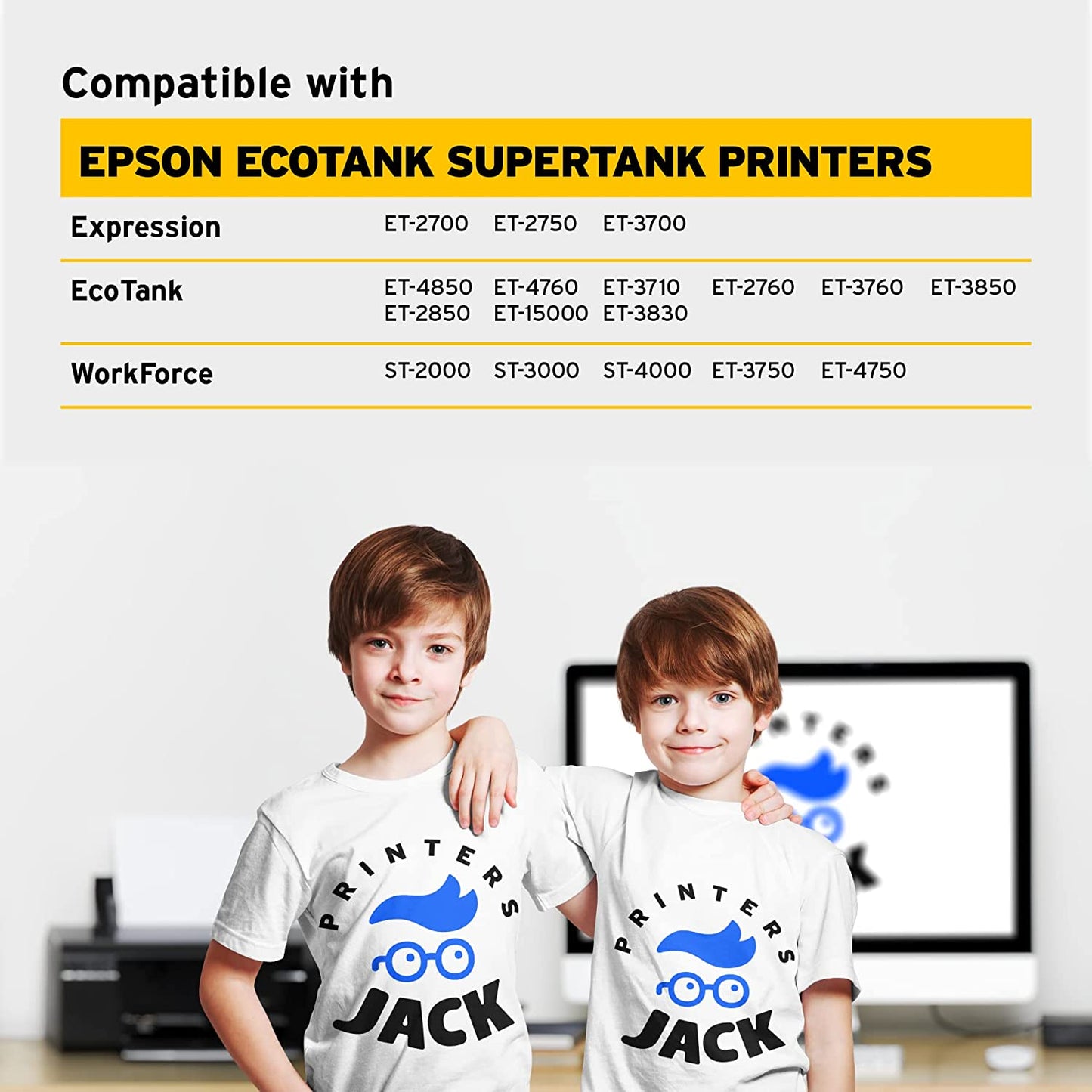 Multi-Color Auto-Refill Anti-UV Printers Jack Sublimation Ink Refill for Epson EcoTank Supertank Printers