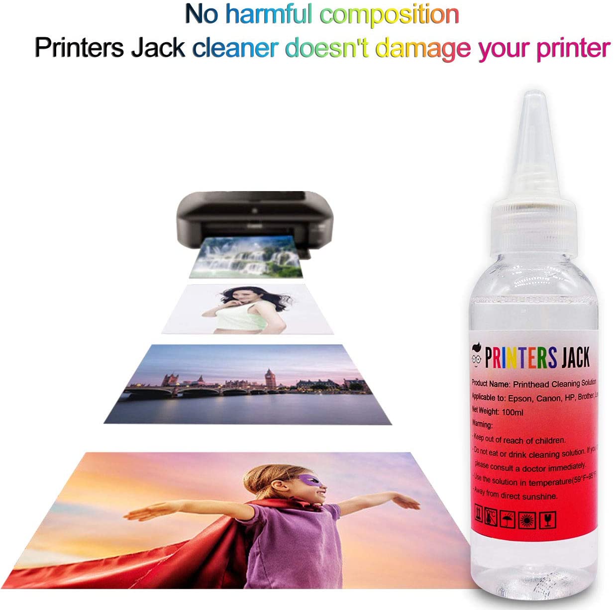 Inkjet Printers Printhead Cleaning Kit for Epson Printers